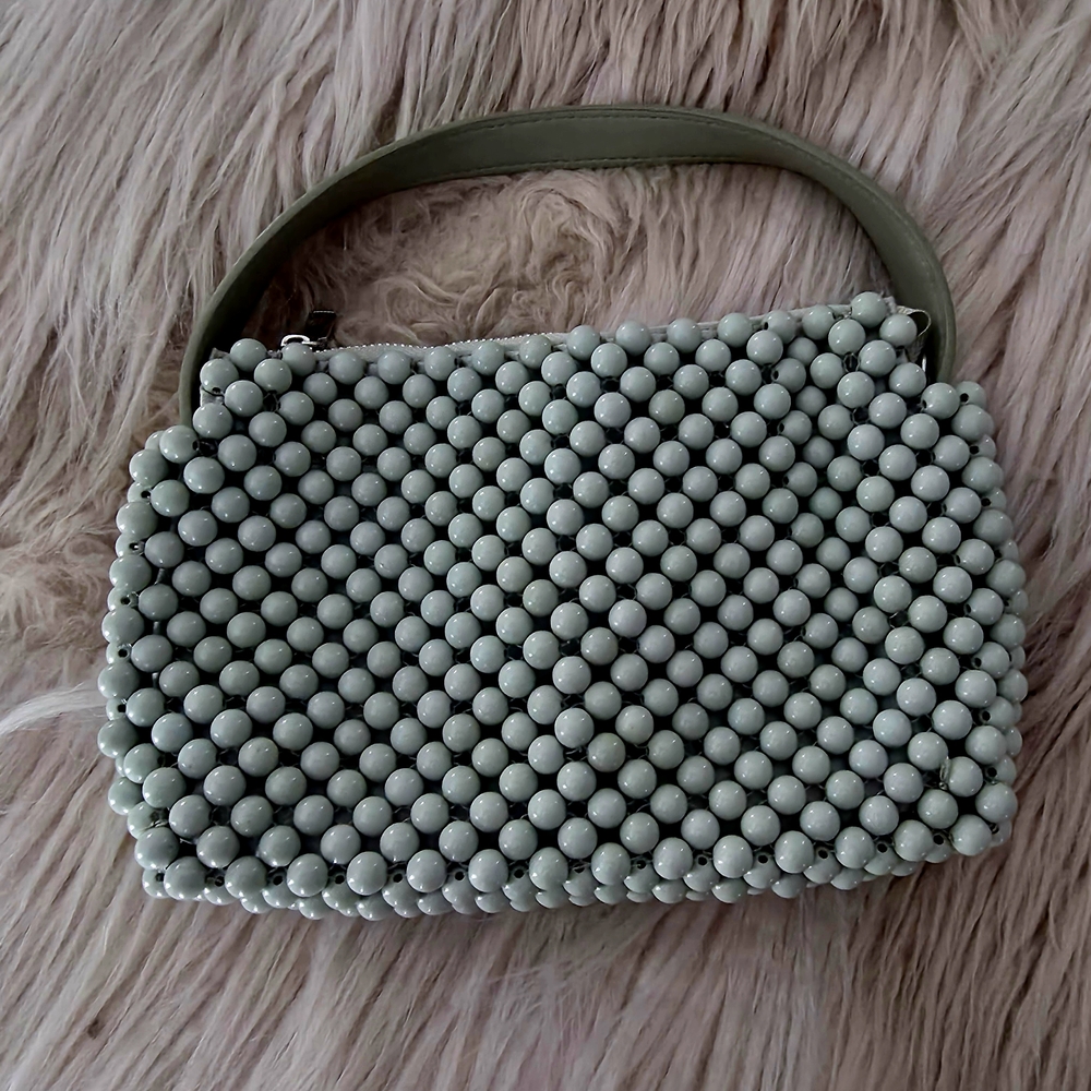 Zara Mint Beaded Mini Bag - Picture 4 of 6